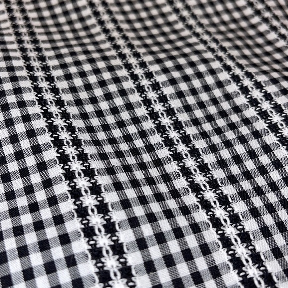 Amy Lou Gingham Ruffle Sleeve Tie Back Top - Picture 7 of 7